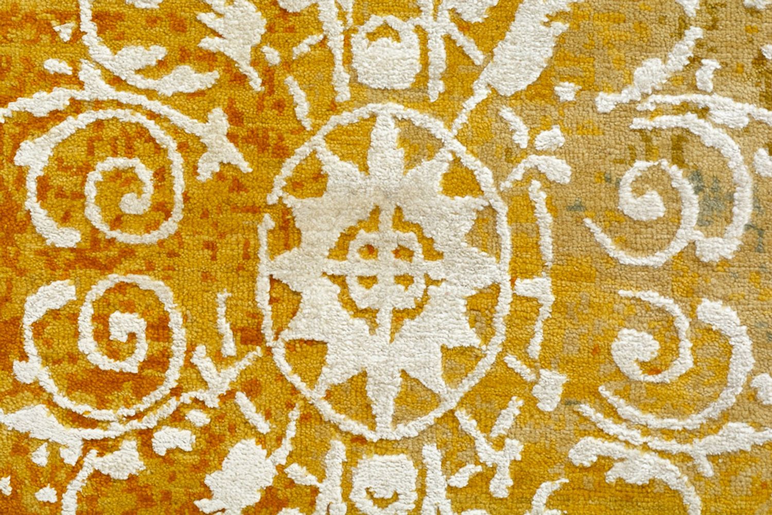 Designer tæppe - 298 x 248 cm - flerfarvet