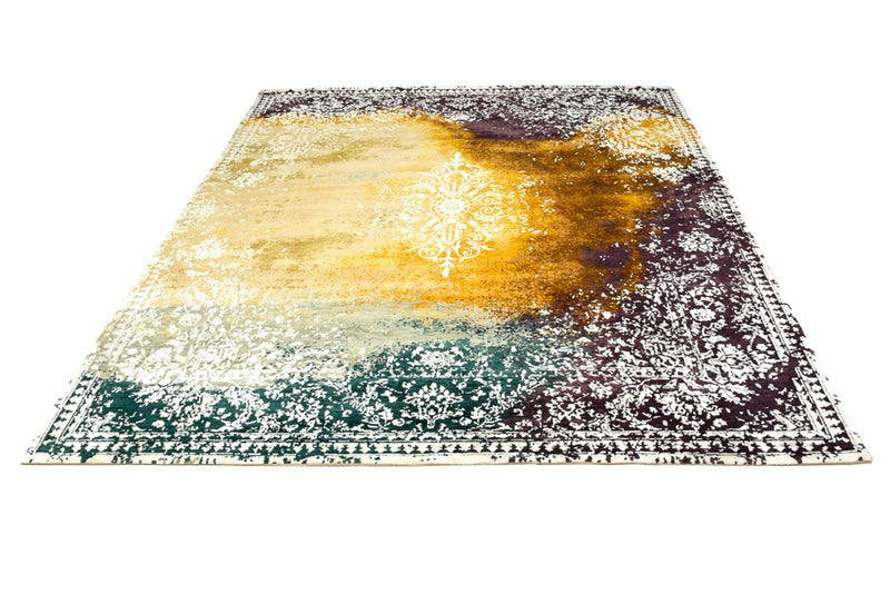 Designer tæppe - 298 x 248 cm - flerfarvet