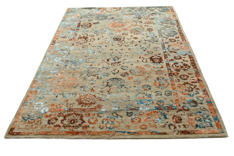 Designer tæppe - 237 x 173 cm - flerfarvet