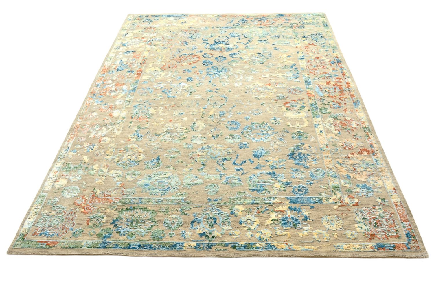 Designer tæppe - 232 x 172 cm - sand
