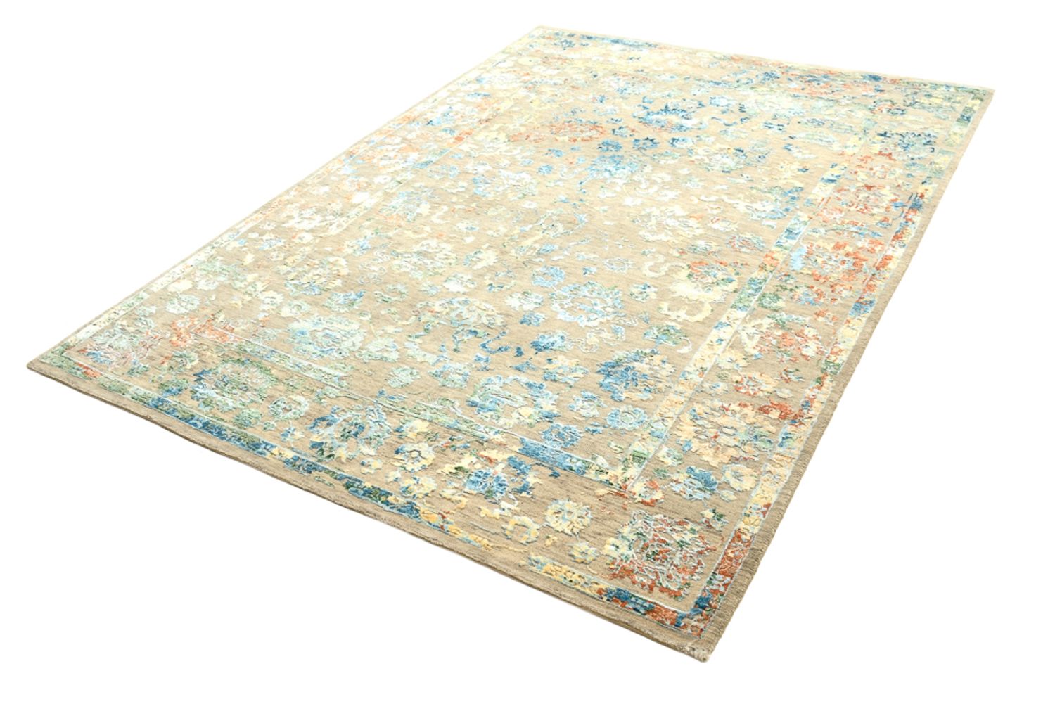 Designer tæppe - 232 x 172 cm - sand