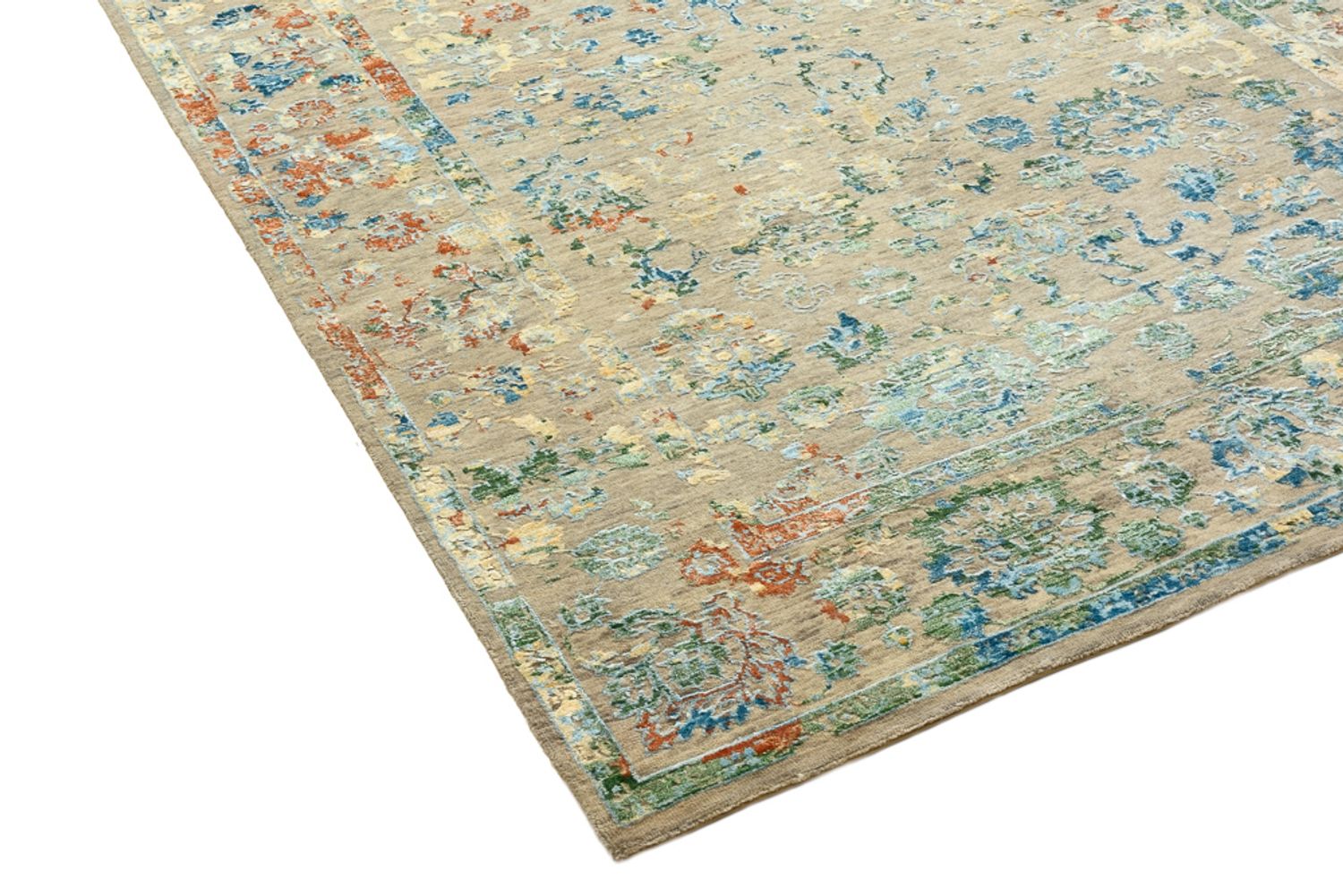 Designer tæppe - 232 x 172 cm - sand