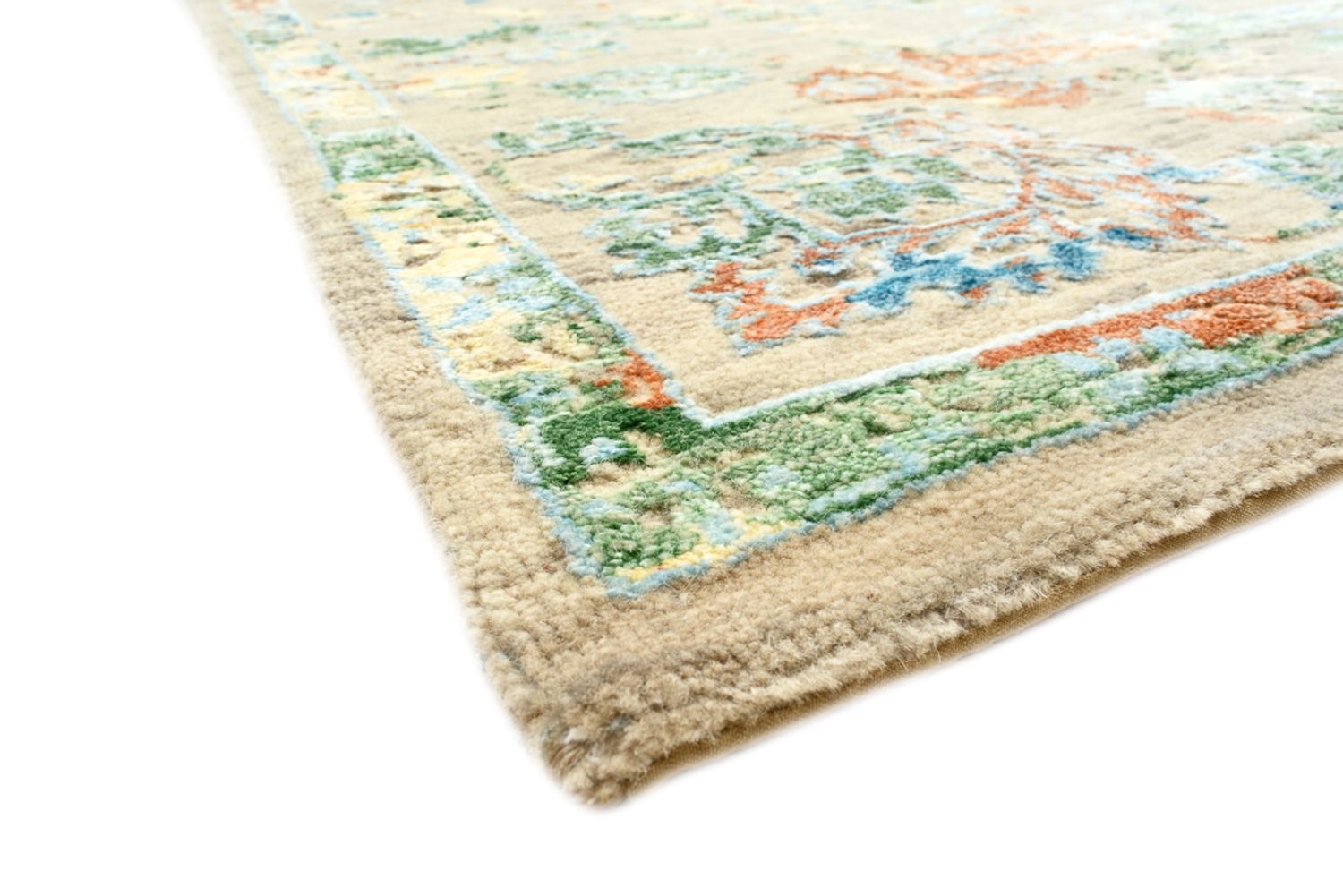 Designer tæppe - 232 x 172 cm - sand