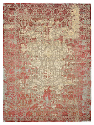 Designer tæppe - 339 x 252 cm - lys beige