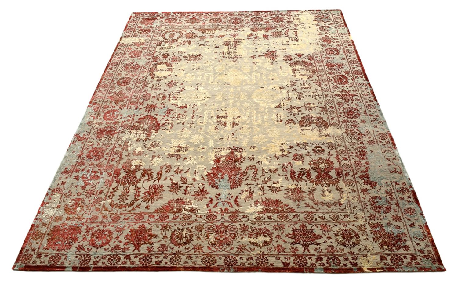 Designer tæppe - 339 x 252 cm - lys beige