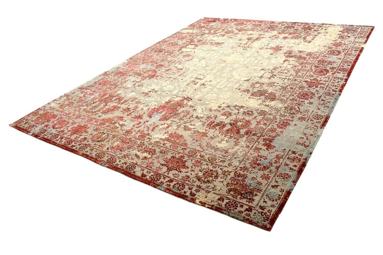 Designer tæppe - 339 x 252 cm - lys beige