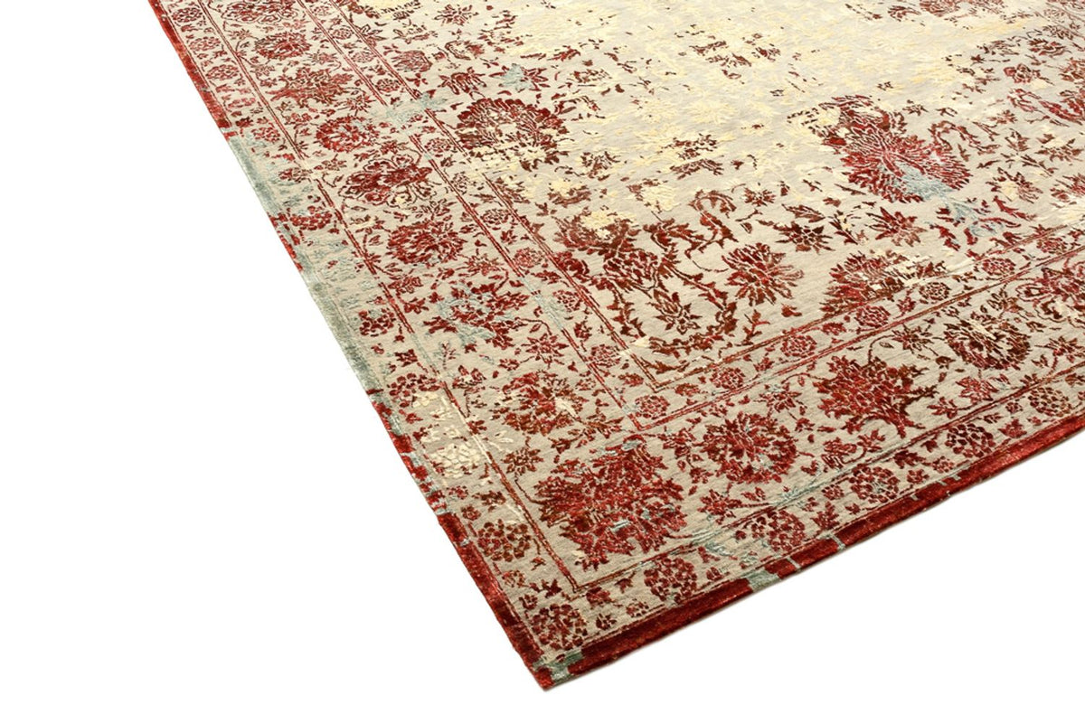 Designer tæppe - 339 x 252 cm - lys beige