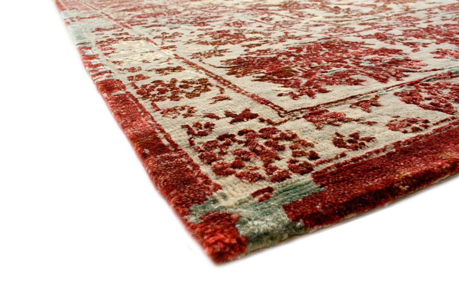 Designer tæppe - 339 x 252 cm - lys beige
