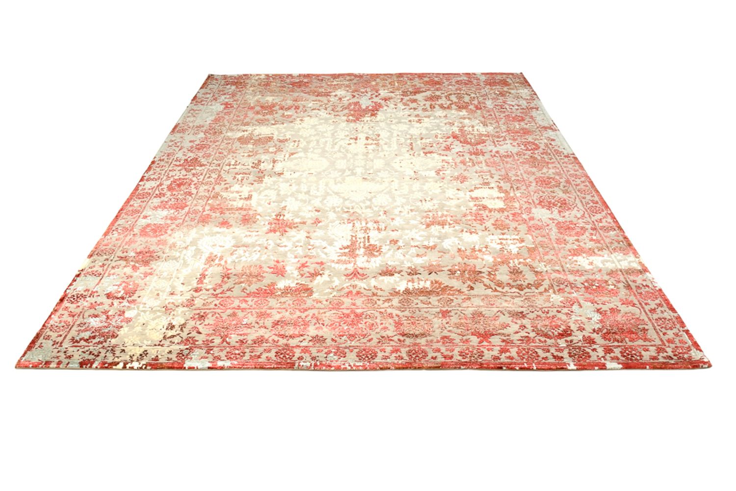 Designer tæppe - 339 x 252 cm - lys beige