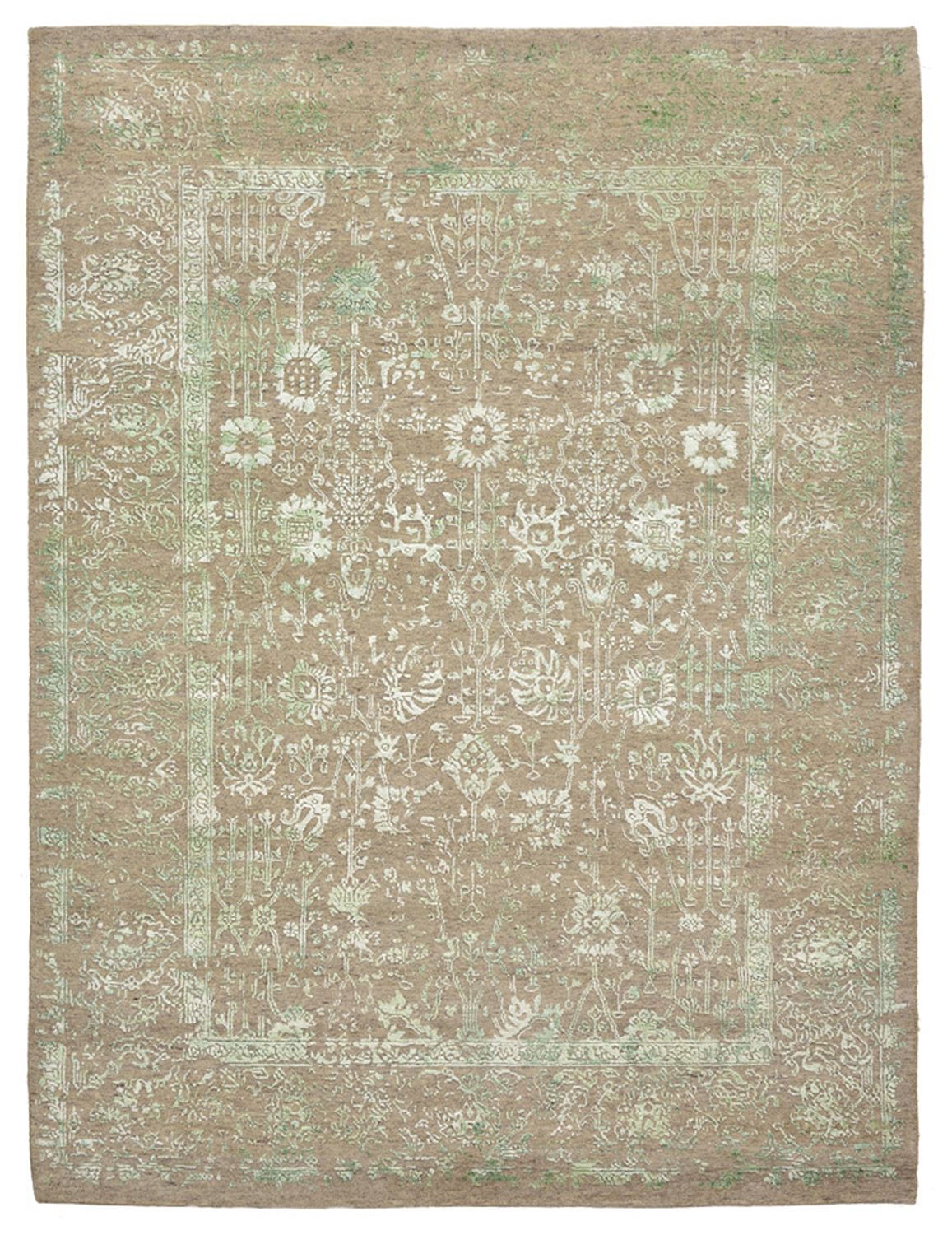 Designer tæppe - 224 x 170 cm - sand
