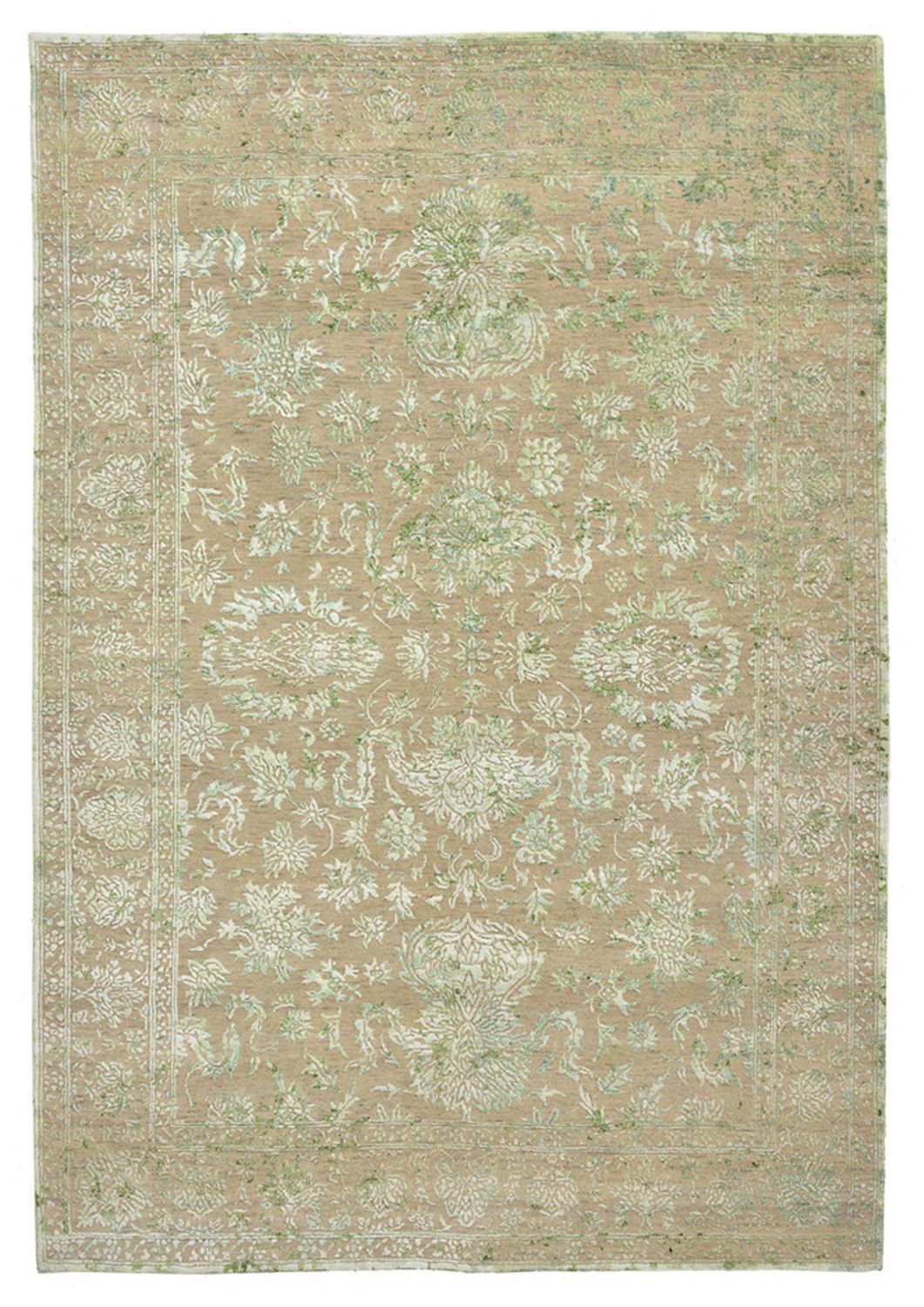 Designer tæppe - 238 x 166 cm - sand