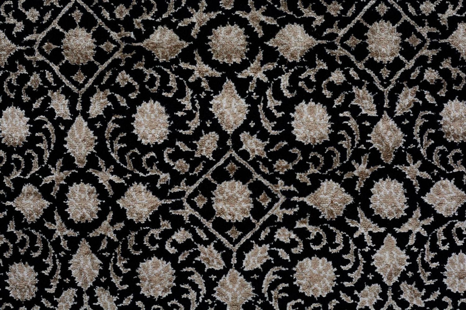 Orientalsk tæppe - Bijar - Indus - 202 x 139 cm - mørk beige