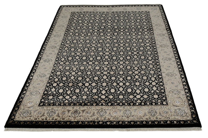 Orientalsk tæppe - Bijar - Indus - 202 x 139 cm - mørk beige