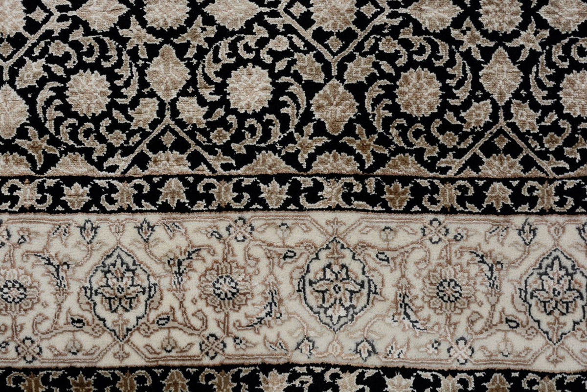Orientalsk tæppe - Bijar - Indus - 200 x 142 cm - mørk beige