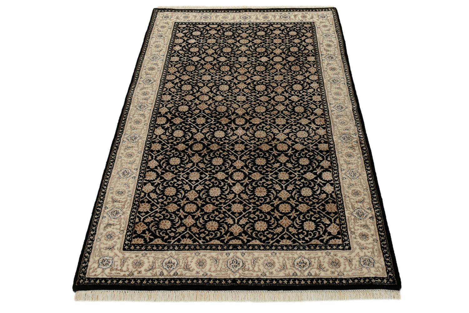 Orientalsk tæppe - Bijar - Indus - 157 x 95 cm - mørk beige