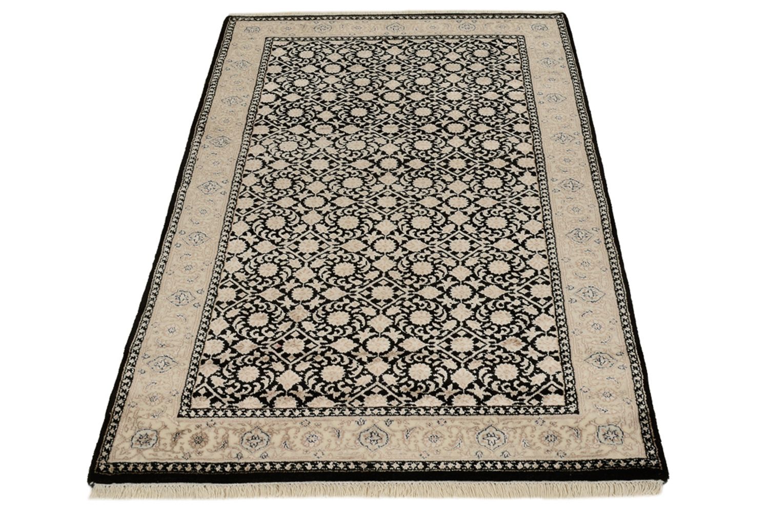 Orientalsk tæppe - Bijar - Indus - 157 x 95 cm - mørk beige