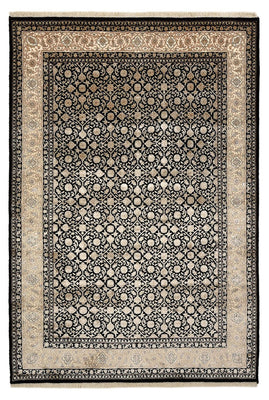 Orientalsk tæppe - Bijar - Indus - 204 x 139 cm - mørk beige