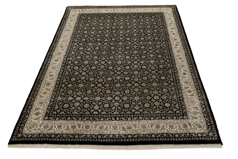 Orientalsk tæppe - Bijar - Indus - 204 x 139 cm - mørk beige