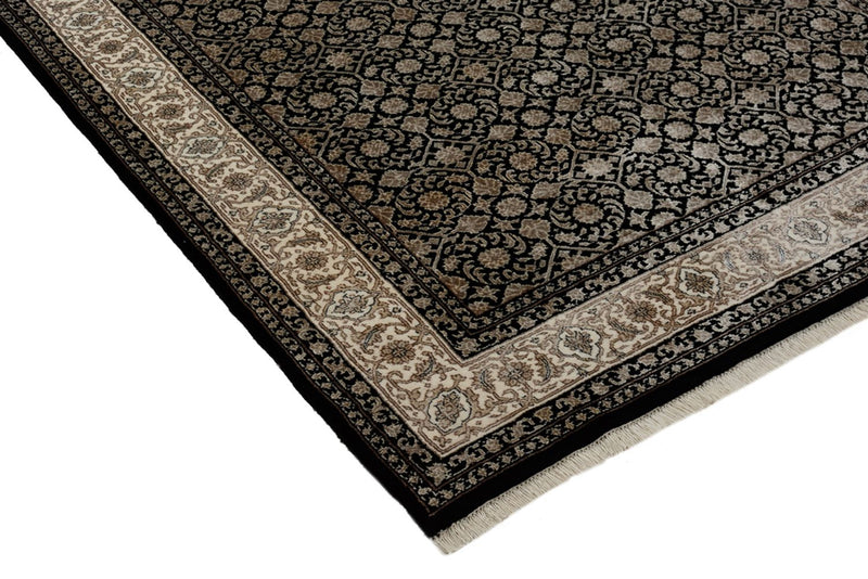Orientalsk tæppe - Bijar - Indus - 204 x 139 cm - mørk beige