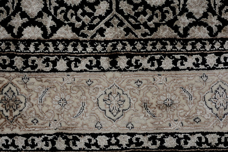 Orientalsk tæppe - Bijar - Indus - 204 x 139 cm - mørk beige