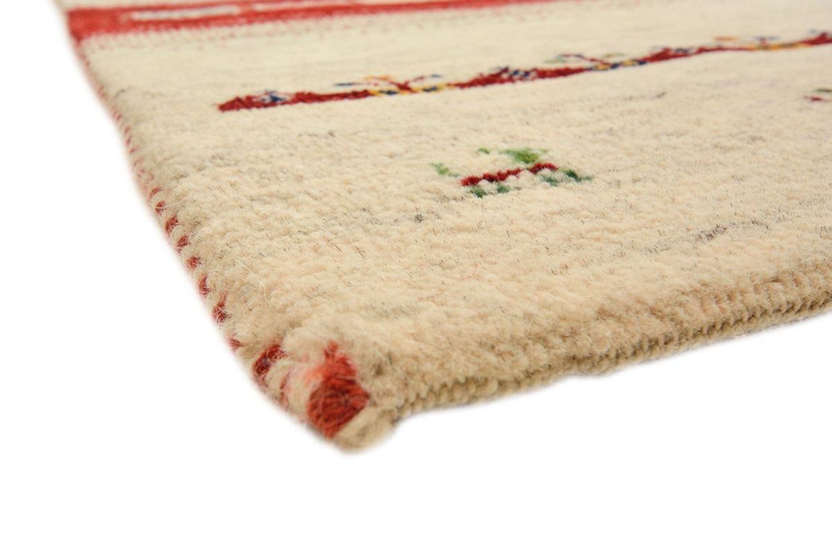 Gabbeh-tæppe - Loribaft Indus - 305 x 198 cm - lys beige