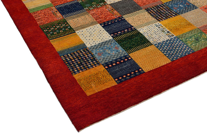 Gabbeh-tæppe - Loribaft Indus - 305 x 203 cm - flerfarvet