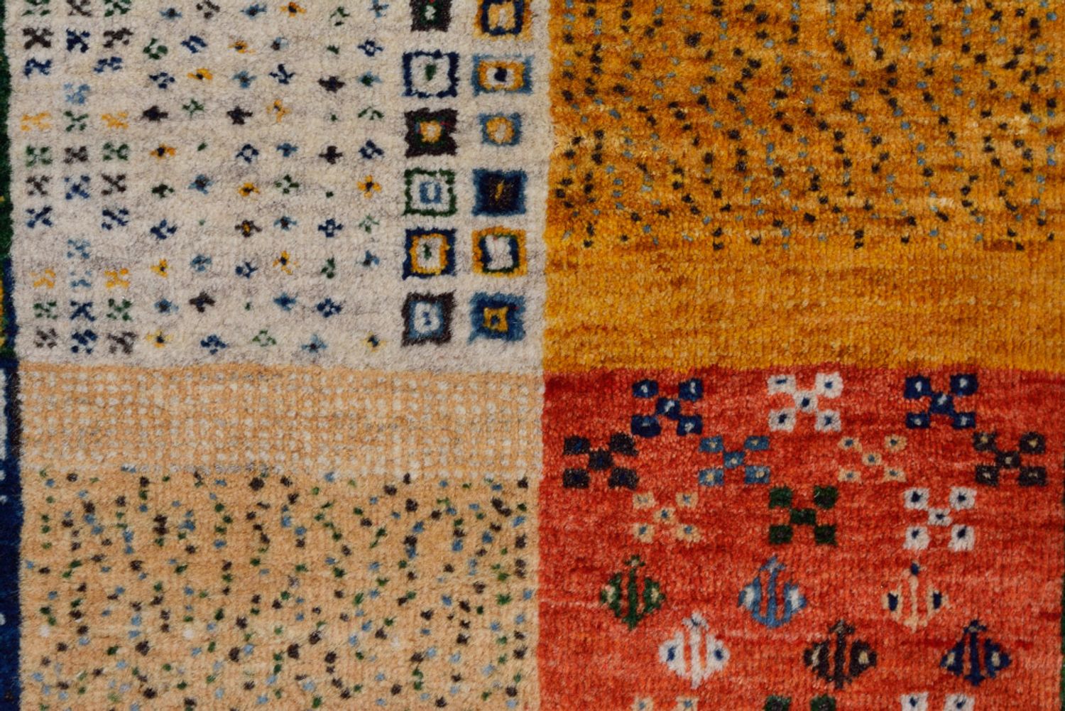 Gabbeh-tæppe - Loribaft Indus - 305 x 203 cm - flerfarvet