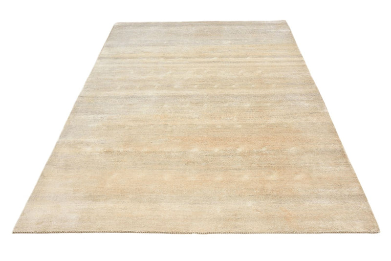 Gabbeh-tæppe - Loribaft Indus - 241 x 176 cm - lys beige