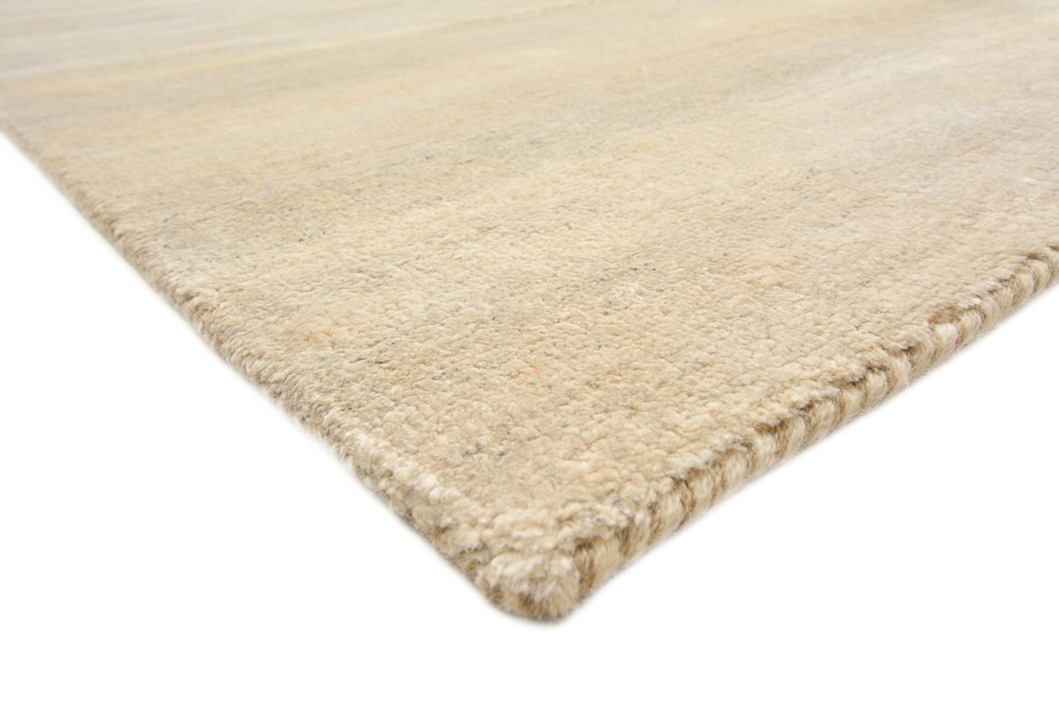 Gabbeh-tæppe - Loribaft Indus - 241 x 176 cm - lys beige