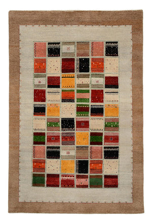 Gabbeh-tæppe - Loribaft Indus - 295 x 197 cm - flerfarvet