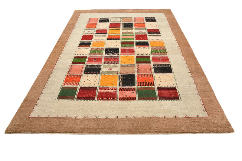 Gabbeh-tæppe - Loribaft Indus - 295 x 197 cm - flerfarvet