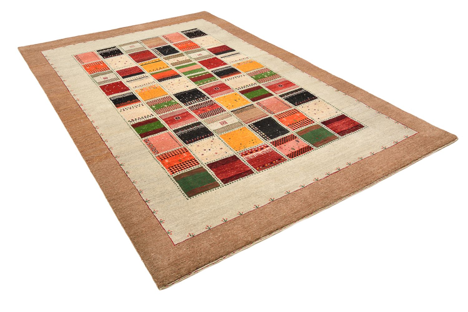 Gabbeh-tæppe - Loribaft Indus - 295 x 197 cm - flerfarvet