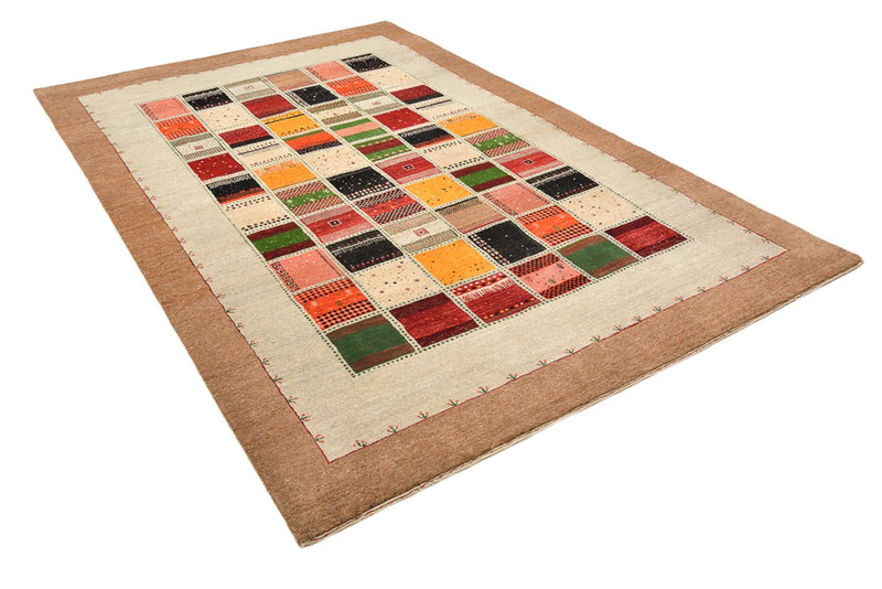 Gabbeh-tæppe - Loribaft Indus - 295 x 197 cm - flerfarvet