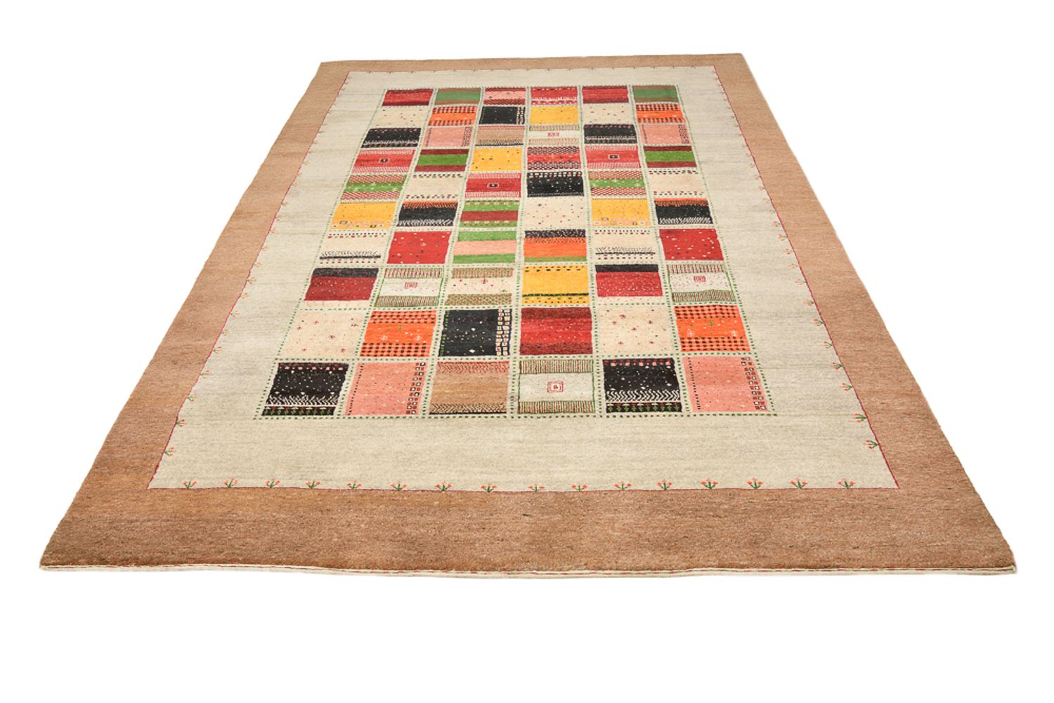 Gabbeh-tæppe - Loribaft Indus - 295 x 197 cm - flerfarvet