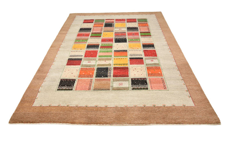 Gabbeh-tæppe - Loribaft Indus - 295 x 197 cm - flerfarvet
