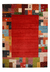 Gabbeh-tæppe - Loribaft Indus - 344 x 251 cm - rød