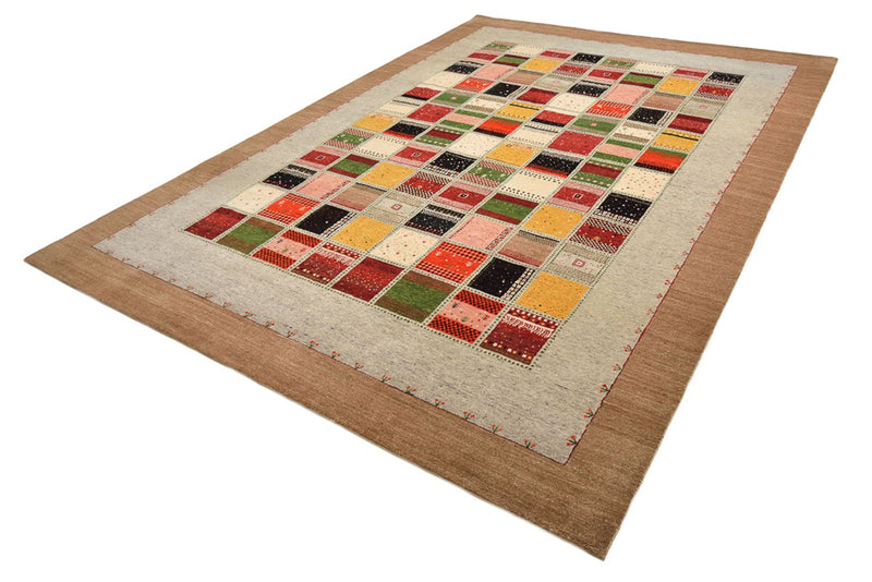 Gabbeh-tæppe - Loribaft Indus - 340 x 243 cm - flerfarvet