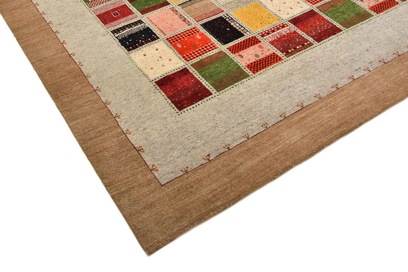 Gabbeh-tæppe - Loribaft Indus - 340 x 243 cm - flerfarvet