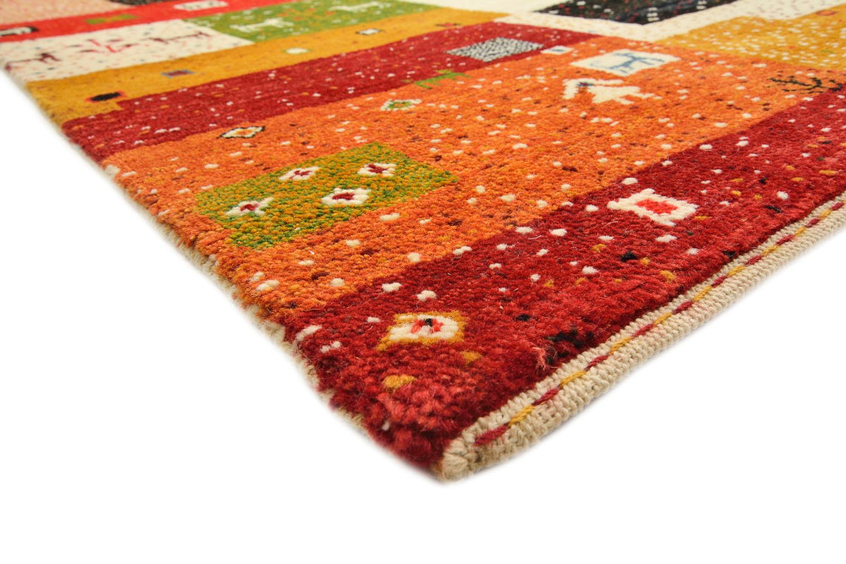 Gabbeh-tæppe - Loribaft Indus - 294 x 207 cm - lys beige