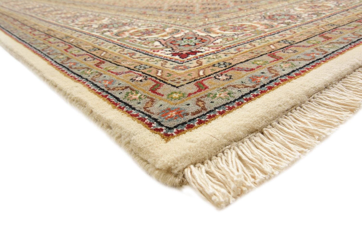 Orientalsk tæppe - Tabriz - 352 x 250 cm - mørk beige