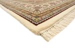 Orientalsk tæppe - Tabriz firkantet  - 203 x 201 cm - mørk beige