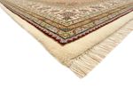 Orientalsk tæppe - Tabriz firkantet  - 203 x 201 cm - mørk beige