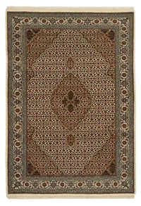 Orientalsk tæppe - Tabriz - 177 x 125 cm - mørk beige