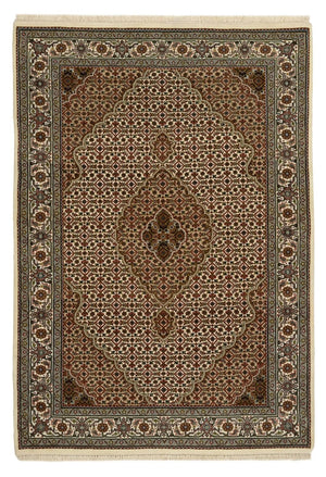 Orientalsk tæppe - Tabriz - 177 x 125 cm - mørk beige