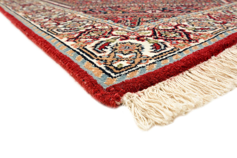 Løber Persisk tæppe - Bijar - 245 x 79 cm - bordeaux rød