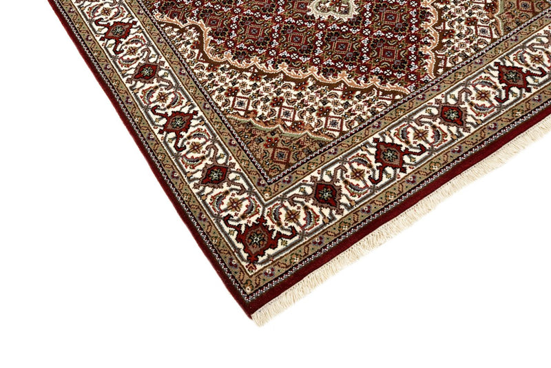 Løber Orientalsk tæppe - Tabriz - 362 x 122 cm - lys beige