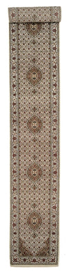 Løber Orientalsk tæppe - Tabriz - 602 x 81 cm - lys beige