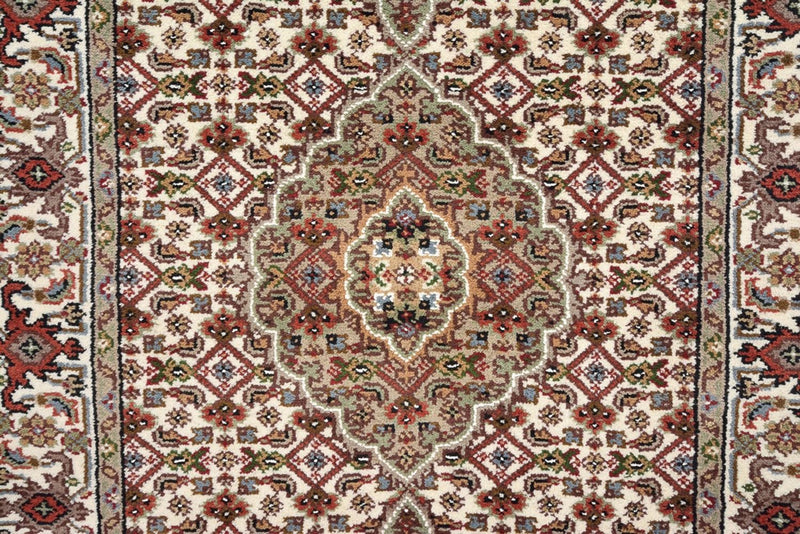 Løber Orientalsk tæppe - Tabriz - 602 x 81 cm - lys beige