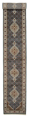 Løber Orientalsk tæppe - Tabriz - 615 x 79 cm - mørkeblå
