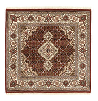 Orientalsk tæppe - Tabriz - 93 x 89 cm - creme